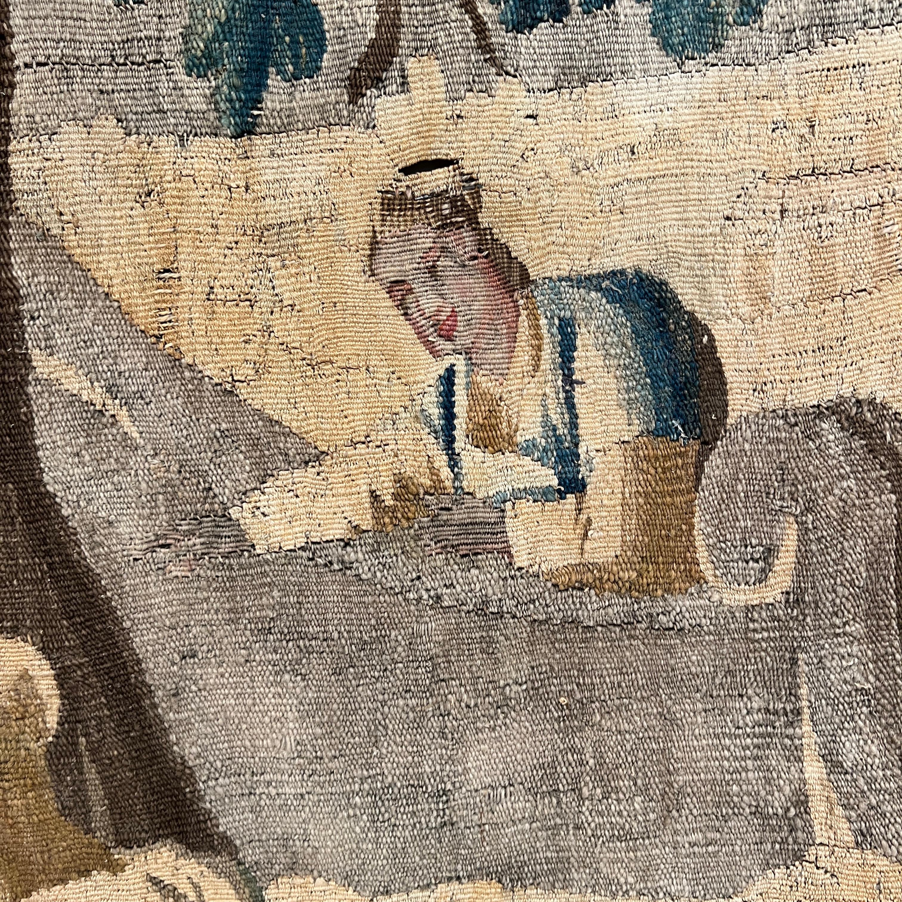 Hand-Woven 18th Century Tapestry For Sale
