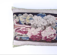 18th Century Silk Tapestry Pillow