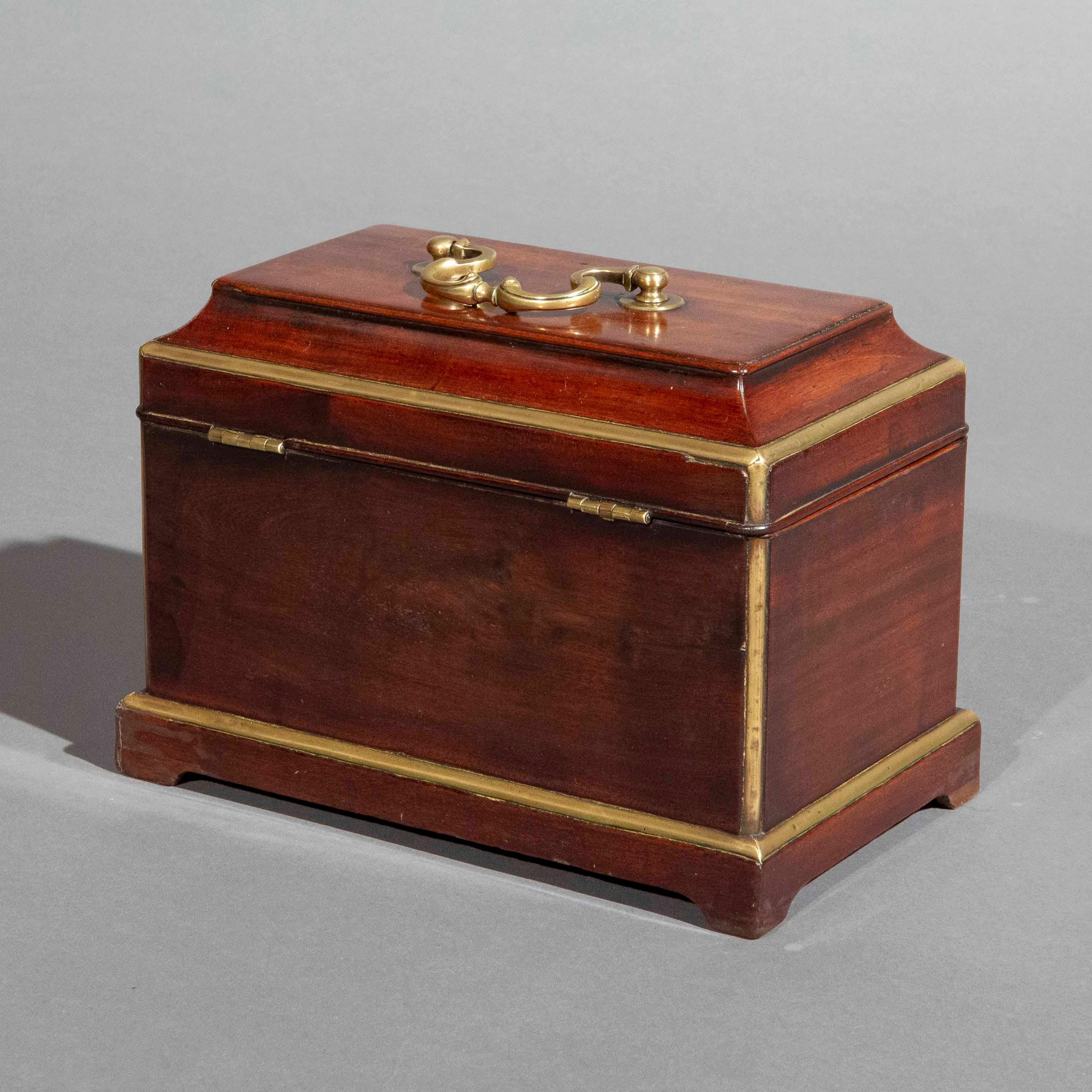 18th Century Tea Caddy, Attributed to Landall & Gordon For Sale 2