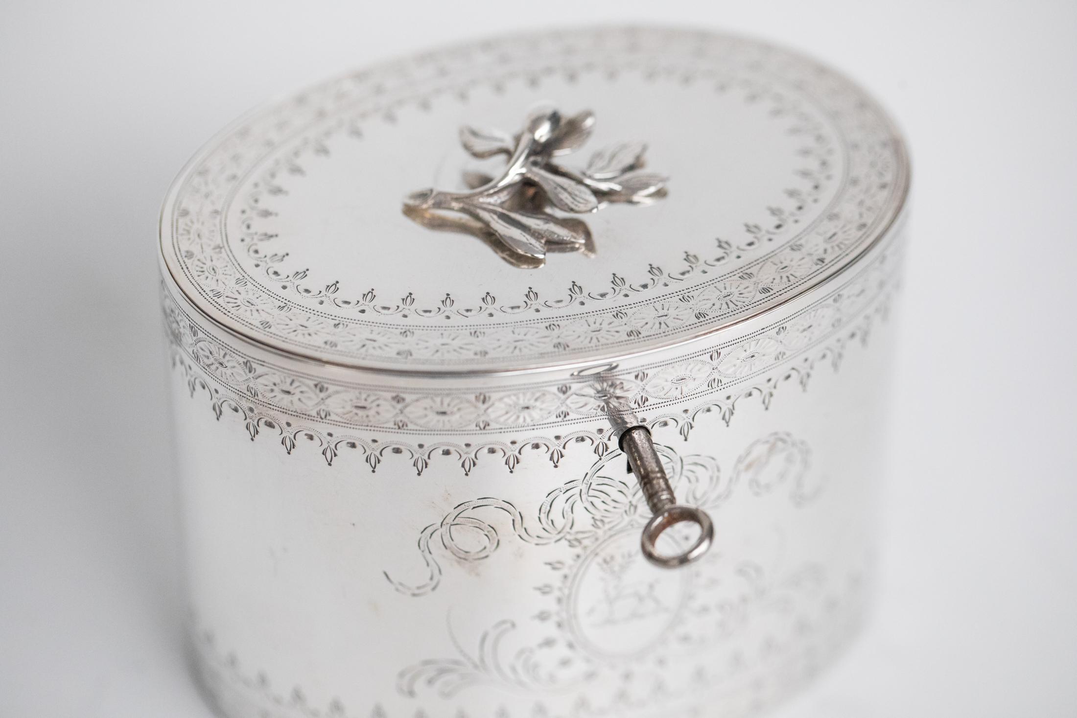 Cucharilla de té del siglo XVIII Plata de ley Londres Alexander Field Jorge III Plata esterlina