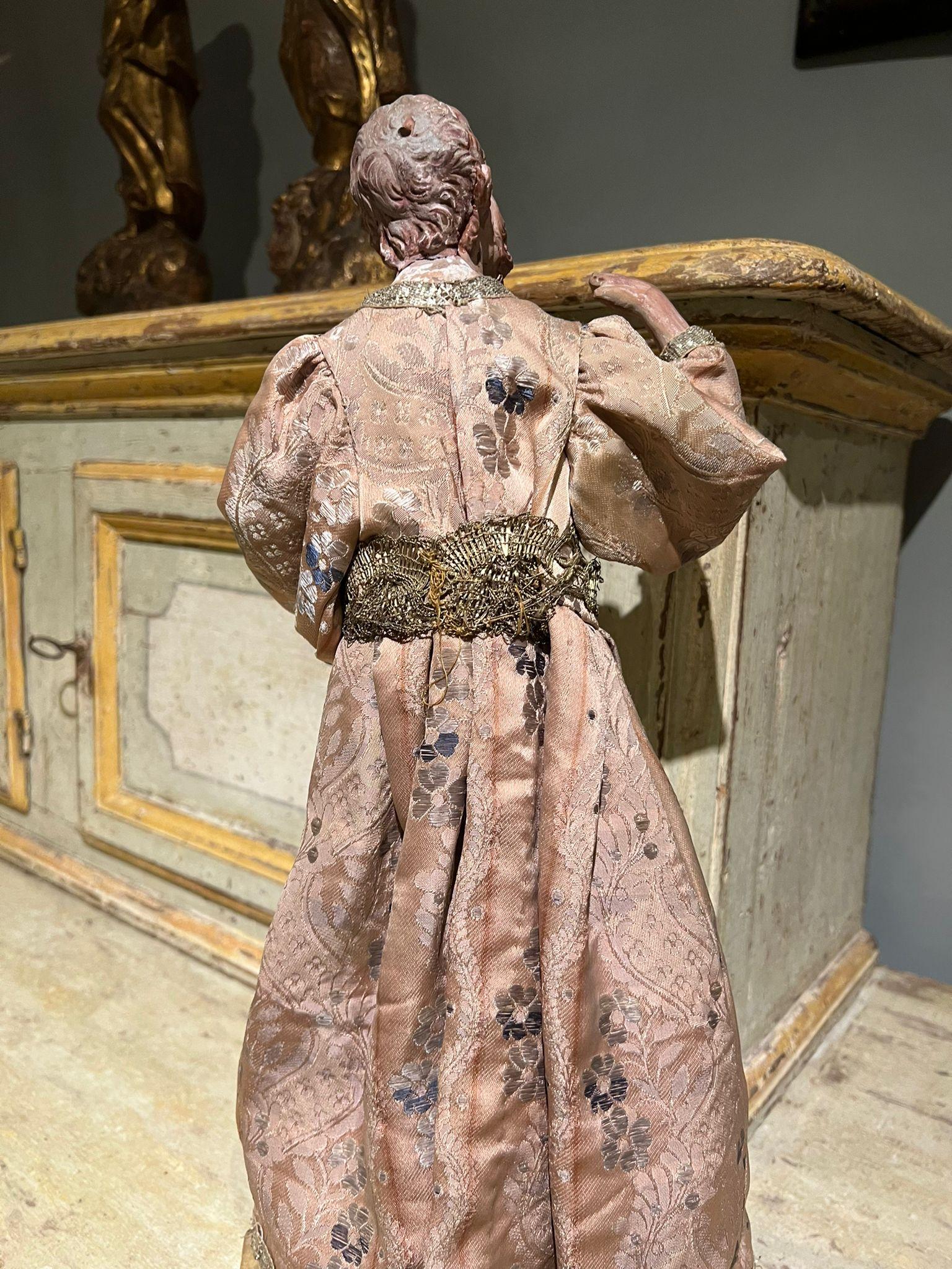 18th Century Terracotta Statue of a Male Figure For Sale 2