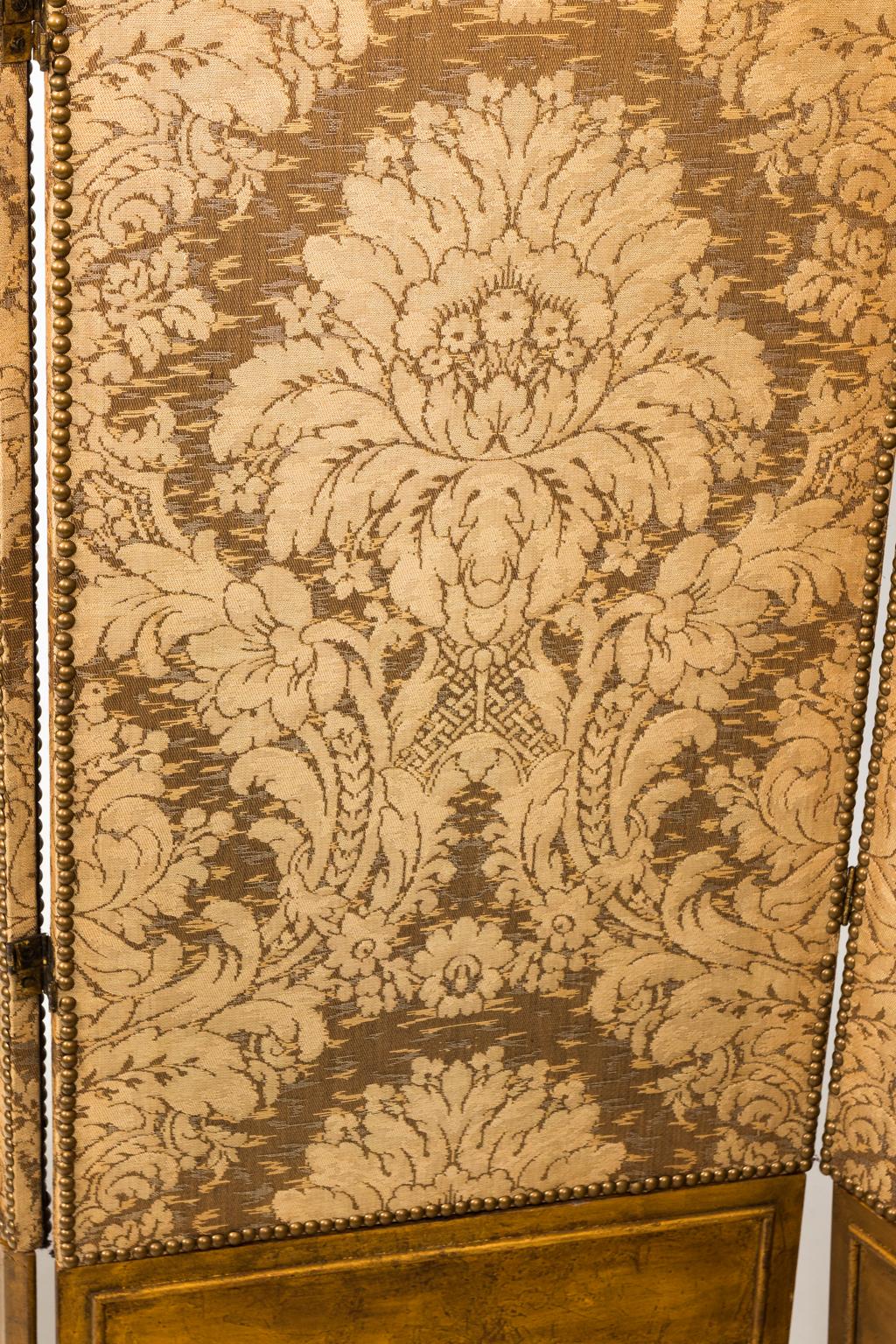 Wool 18th Century Three Panel Flemish Tapestry Screen