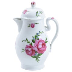 18th Century Thuringia Wallendorf Porcelain Teapot