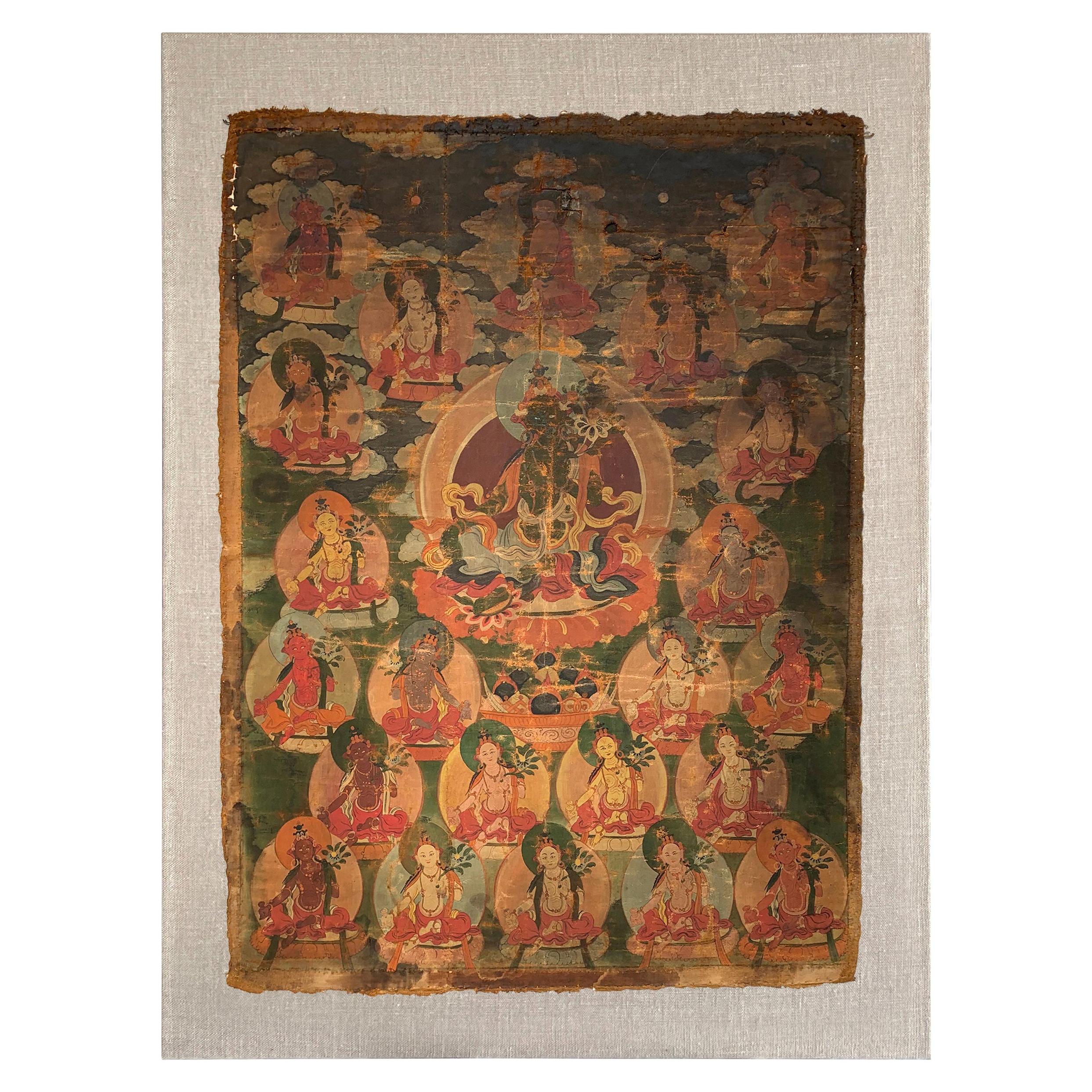 18th Century Tibetan Thangka Painting