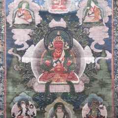 19th Century Tibetan Thangka of Amitayus