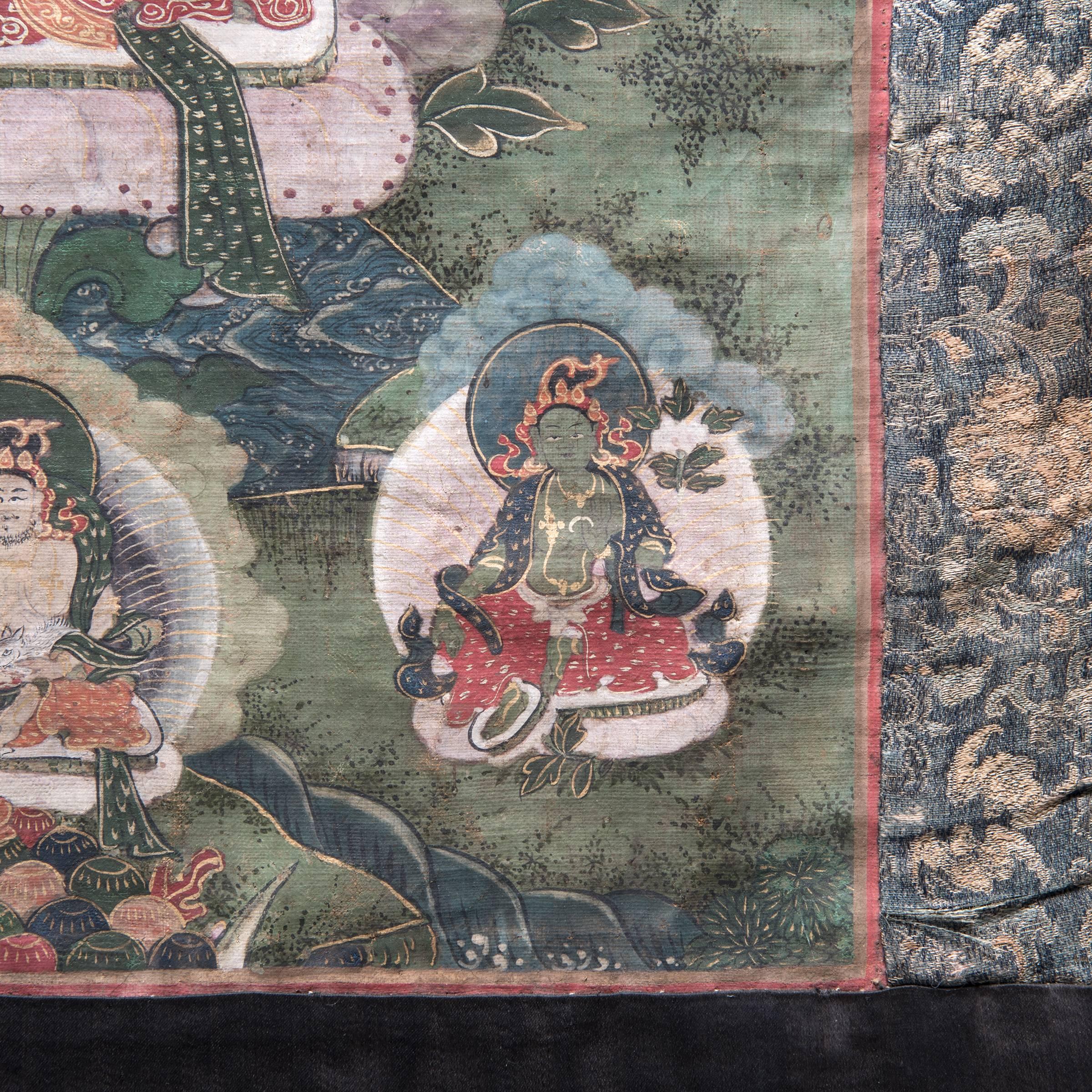 19th Century Tibetan Thangka of Amitayus 1