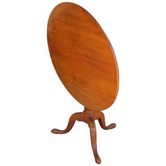 18th Century Tilt-Top Table from New England