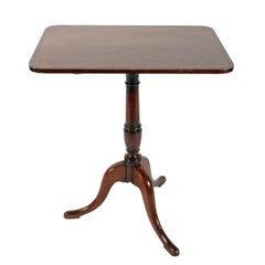 18th Century Tip Top Lamp Table