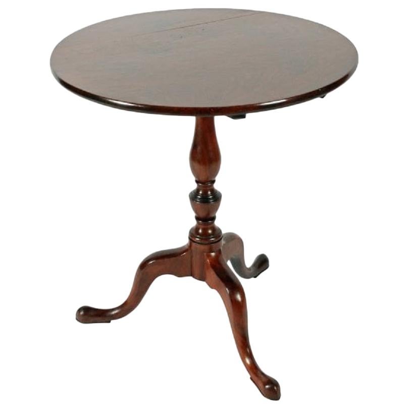18th Century Tip Top Table For Sale