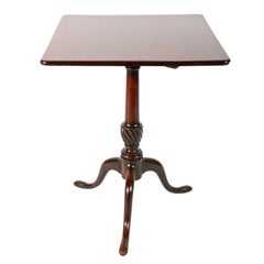 18th Century Georgian Mahogany Tip Top Tripod Table