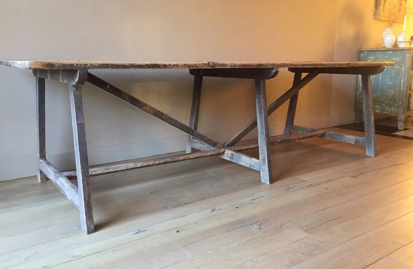 18th Century Trastle Table 6