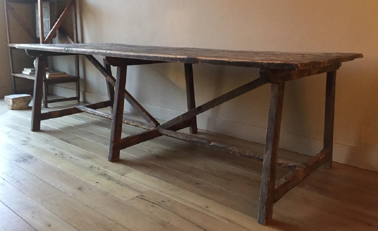18th Century Trastle Table 7