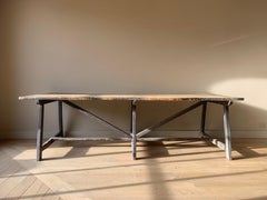18th Century Trestle Refectory Table