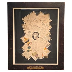 18th Century Trompe L'oeil Watercolor