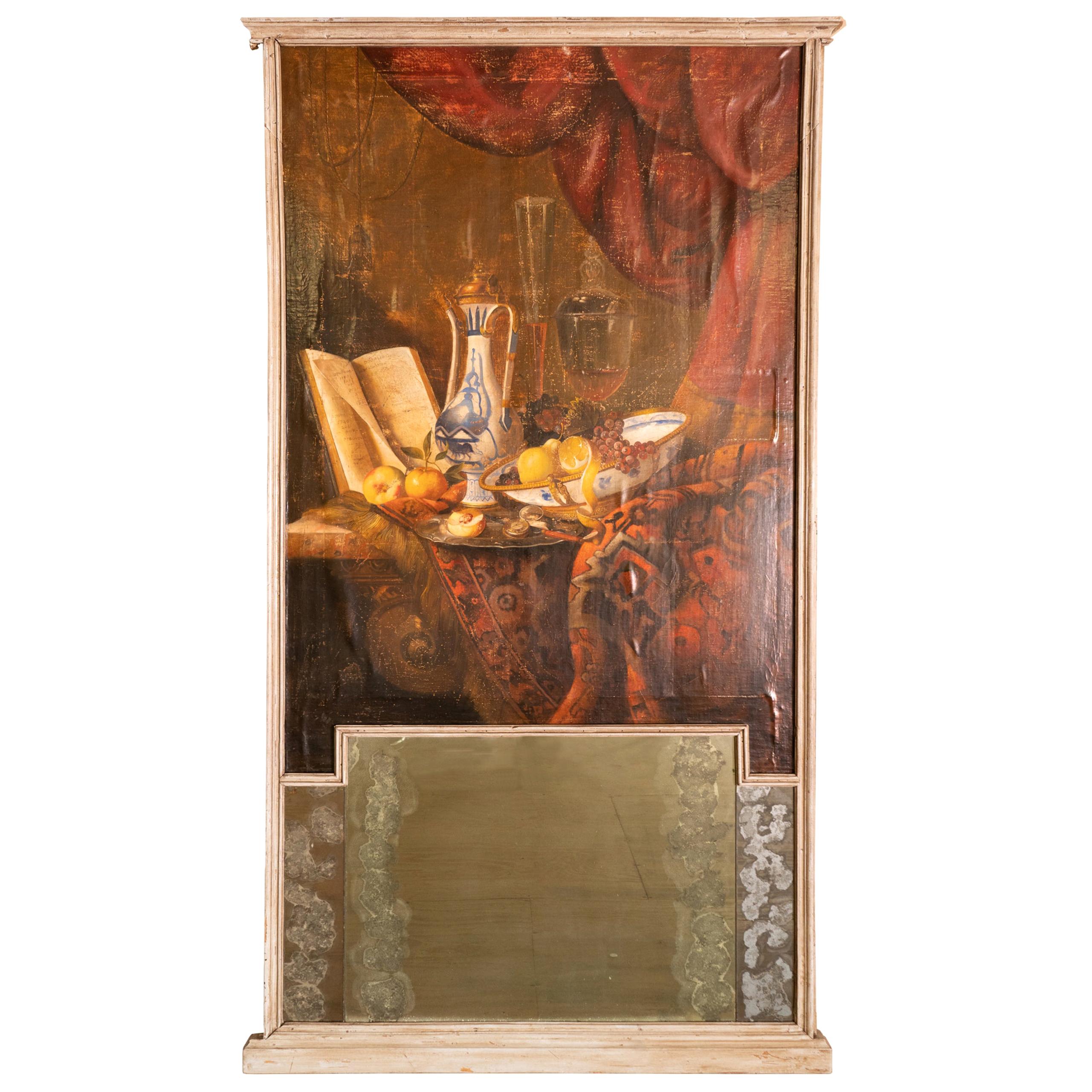 18th Century Trumeau Mirror