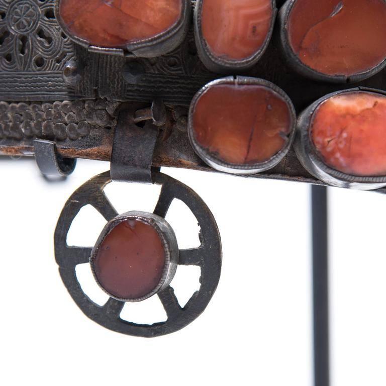 18th Century Turkestan Ottoman Carnelian Belt 1