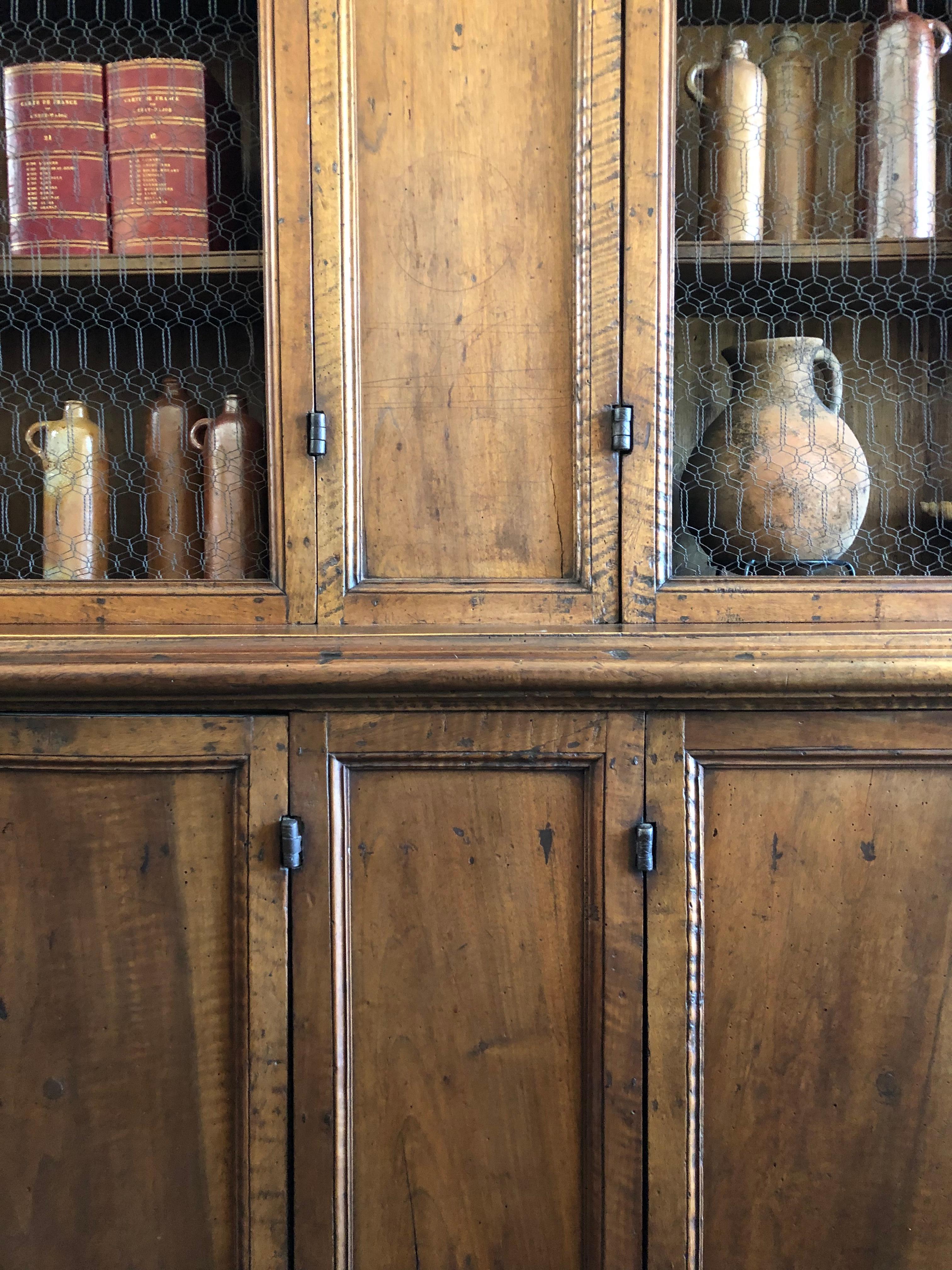 18th Century Tuscan Walnut Bookcase 1