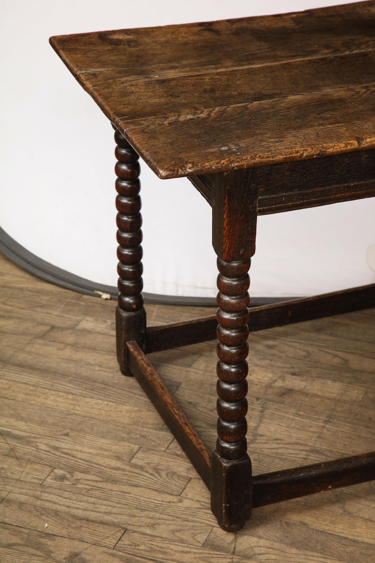 18th Century Twisted Leg Table For Sale at 1stdibs