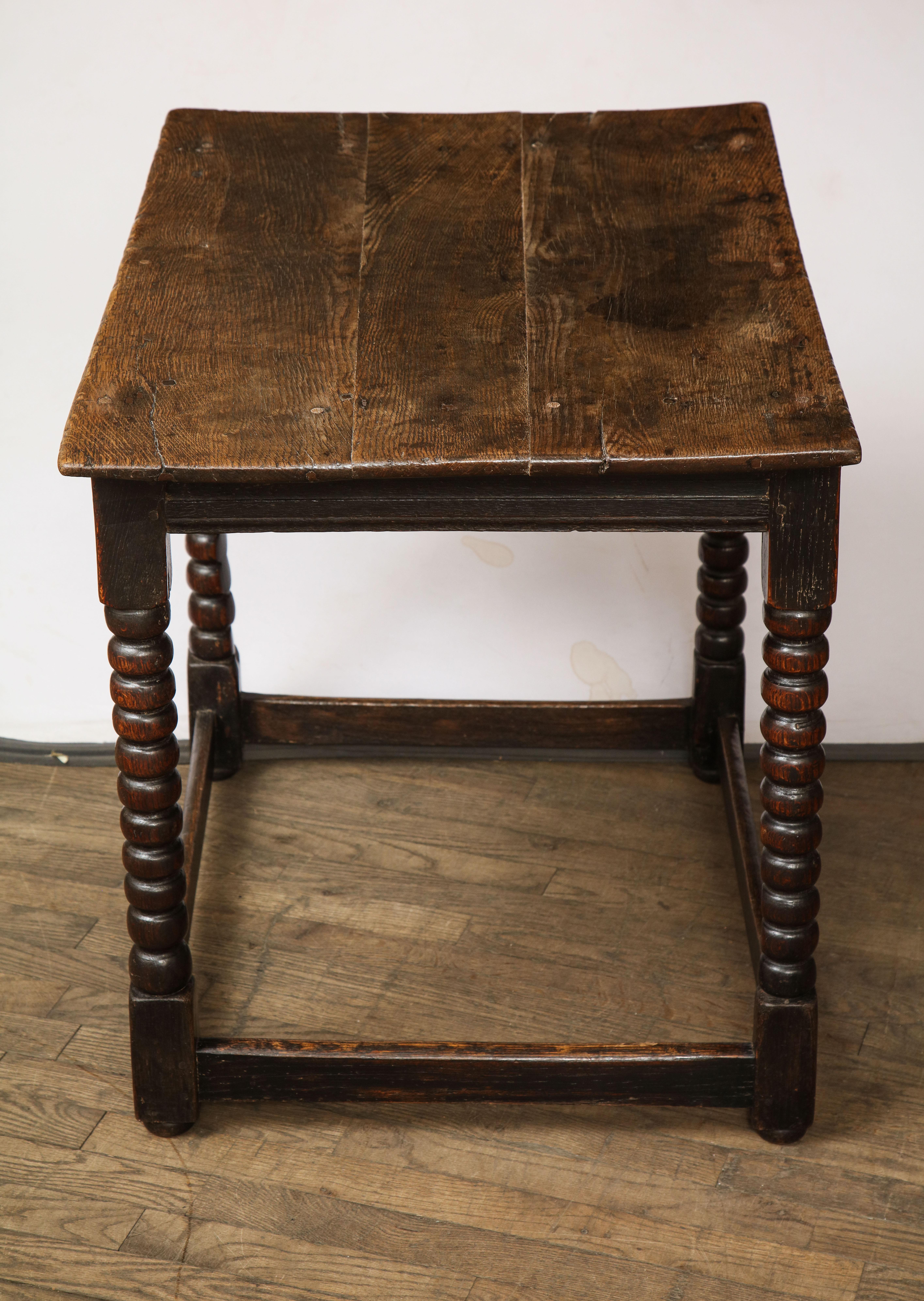 British 18th Century Twisted Leg Table