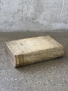 18th Century Vellum Book from Germany