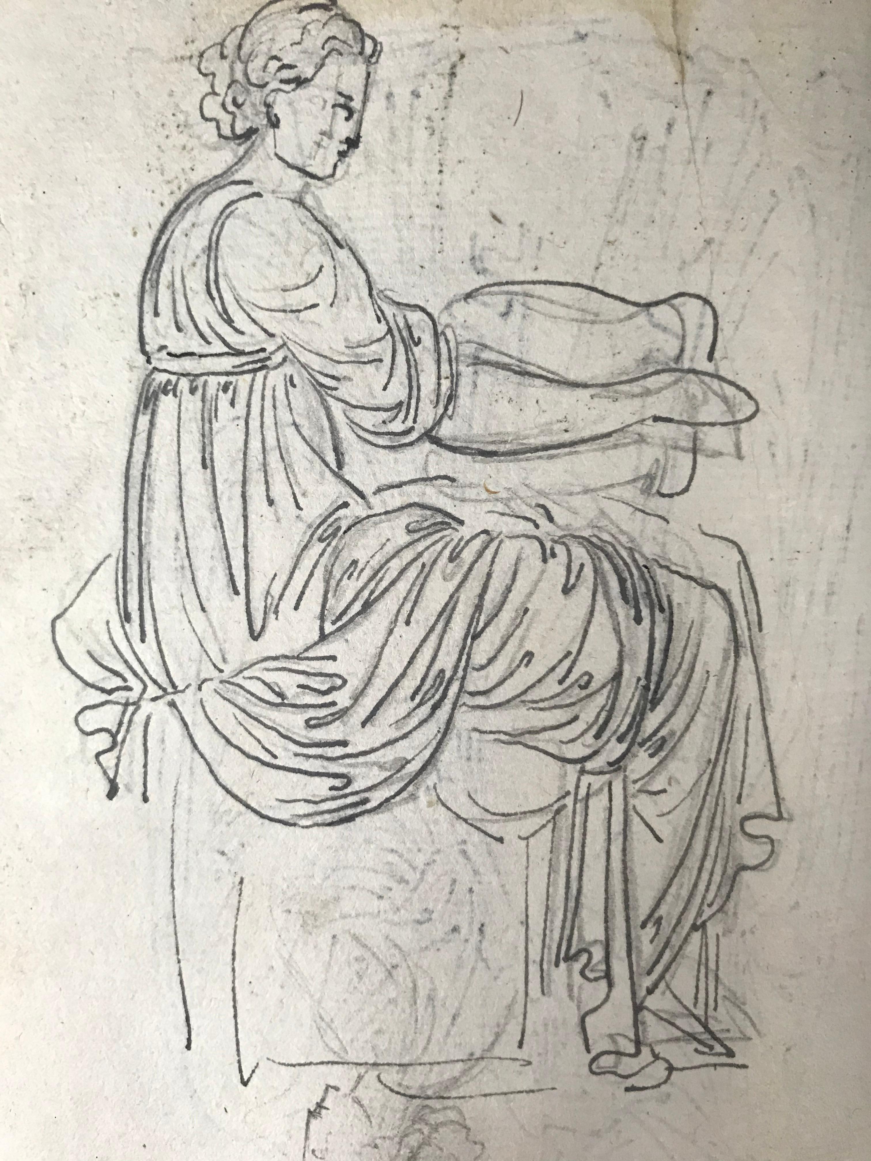18th Century Vellum Drawing Book 1