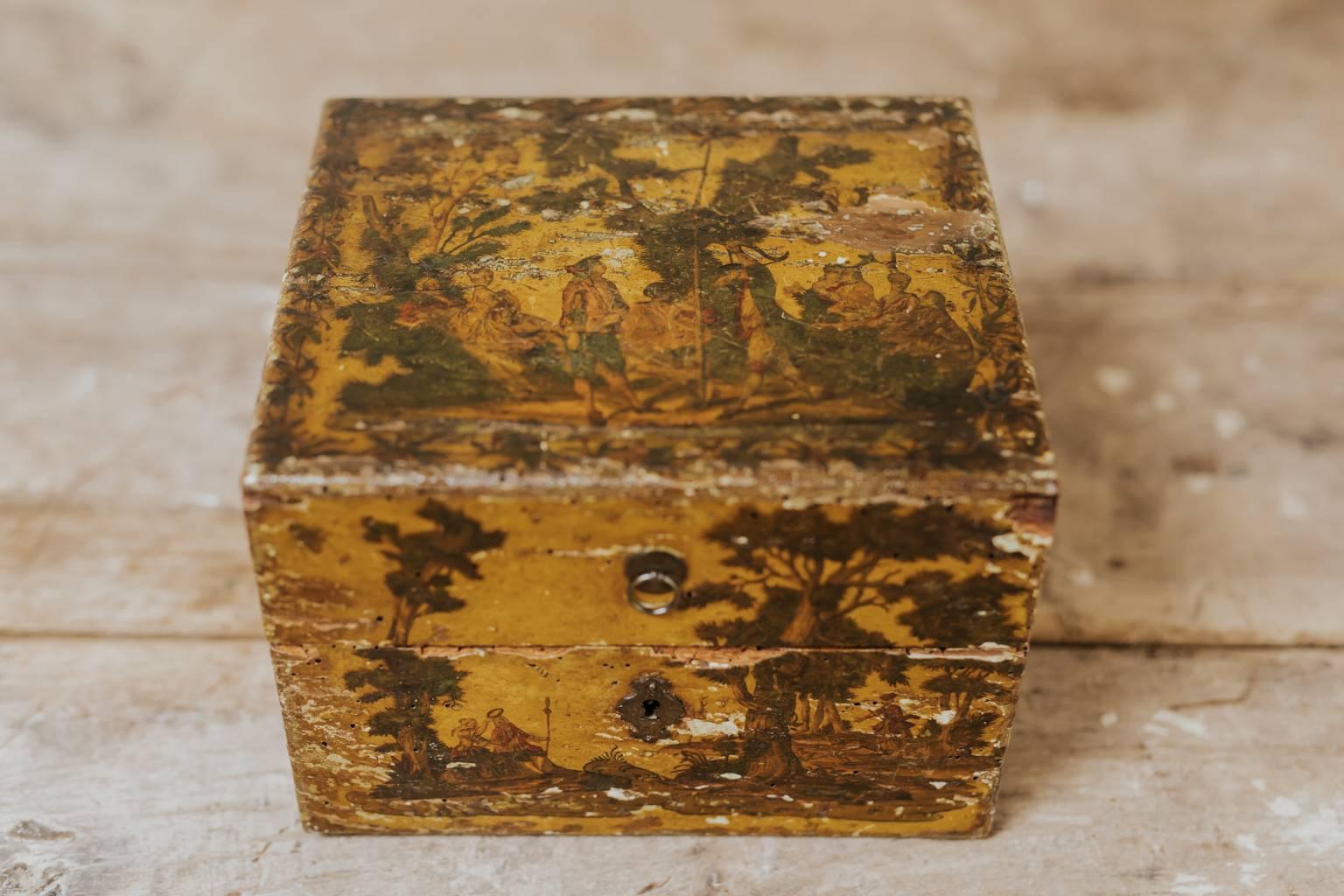 18th century jewelry box