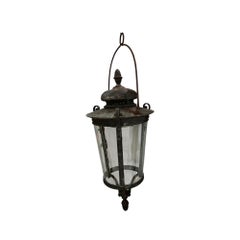 18th Century Venetian Bronze Large Lantern