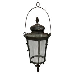 18th Century Venetian Bronze Large Lantern