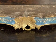 18th Century Venetian Carved & Painted Pelmet