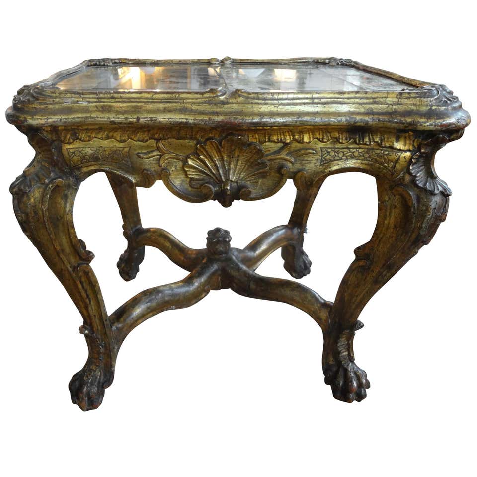 European Rococo Table Rococo Tables - 292 For Sale at 1stdibs