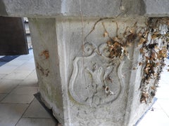 18th Century Venetian Limestone Wellhead