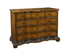 18th Century Venetian Louis XV Chest of Drawers Walnut Tuia Venezia