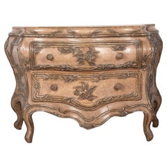 18th Century Venetian Louis XV Period Bombe Commode