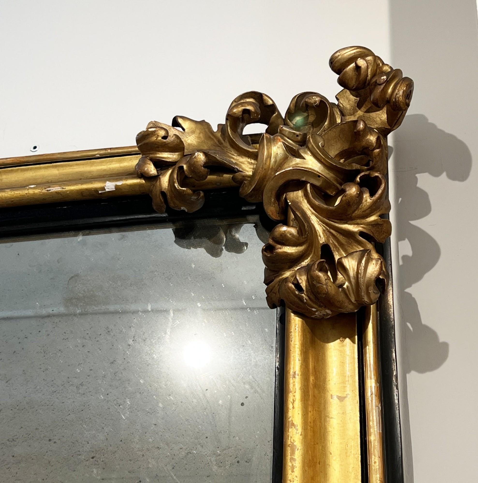 18th Century and Earlier 18th Century Venetian Mirror For Sale