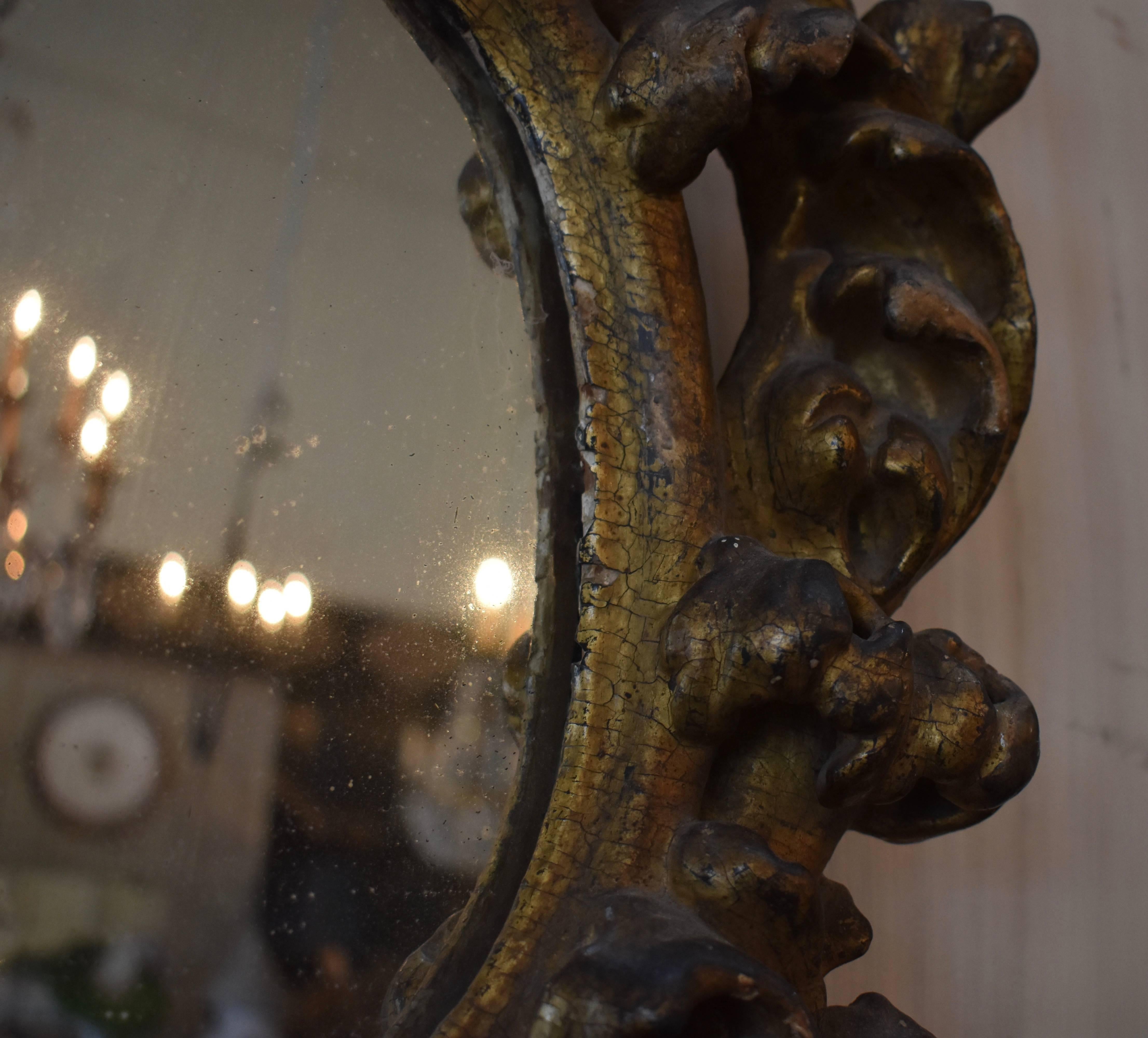 18th Century Venetian Rococo Mirror For Sale 5