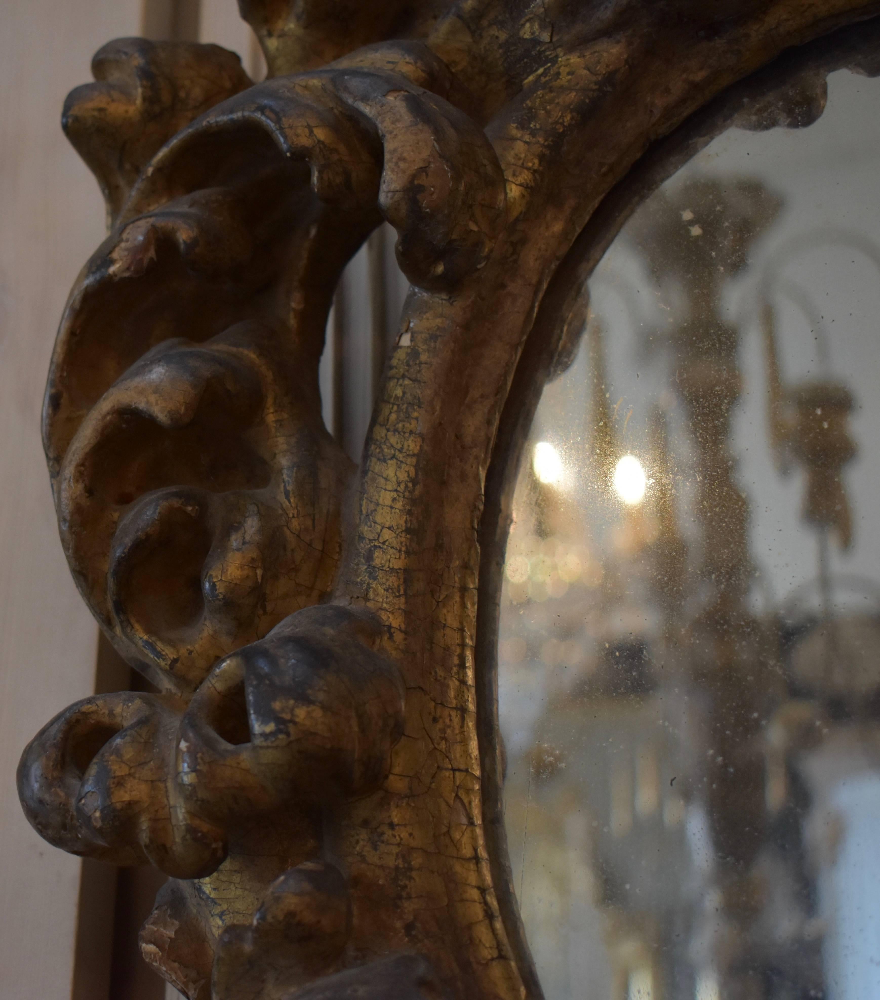 18th Century Venetian Rococo Mirror For Sale 6