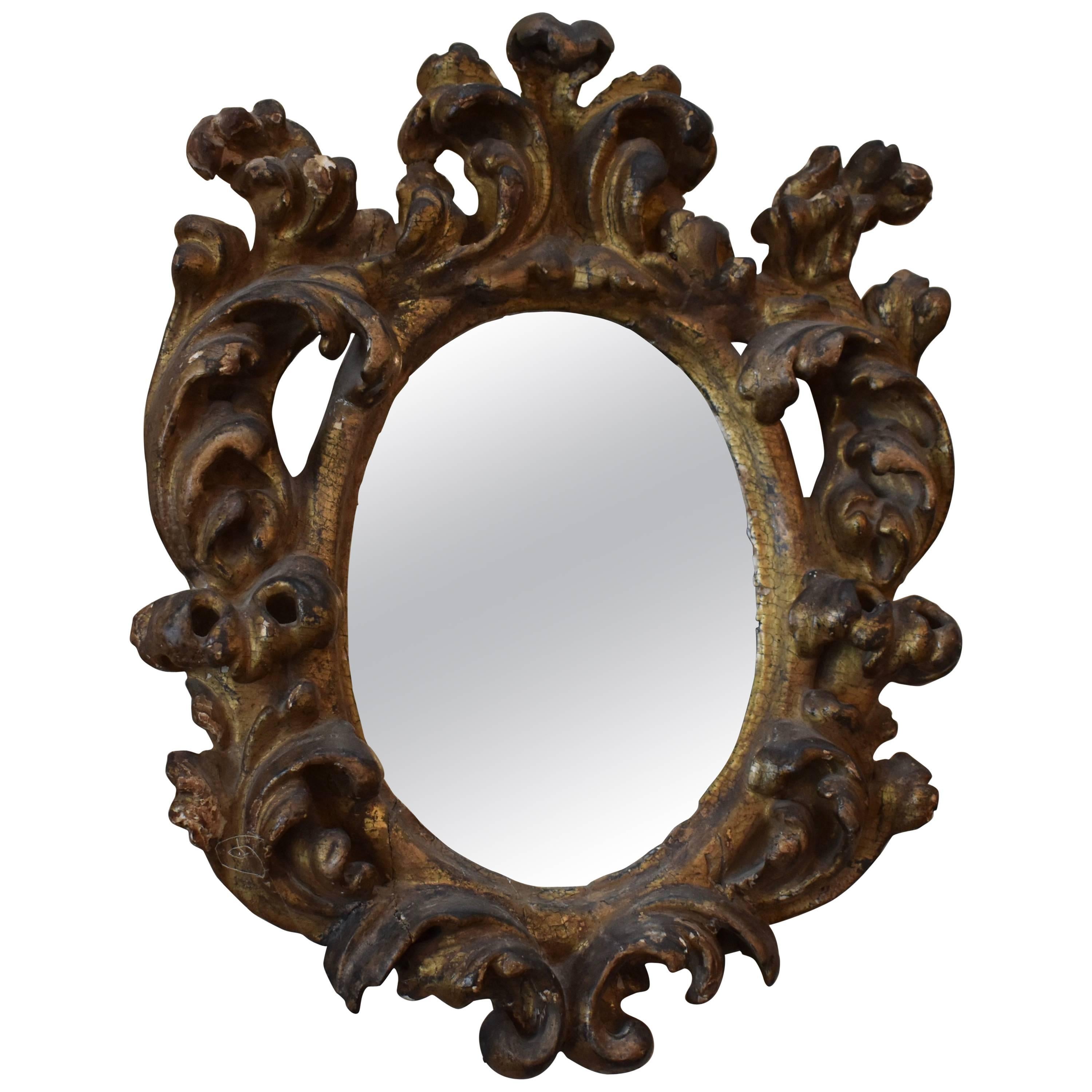 18th Century Venetian Rococo Mirror For Sale