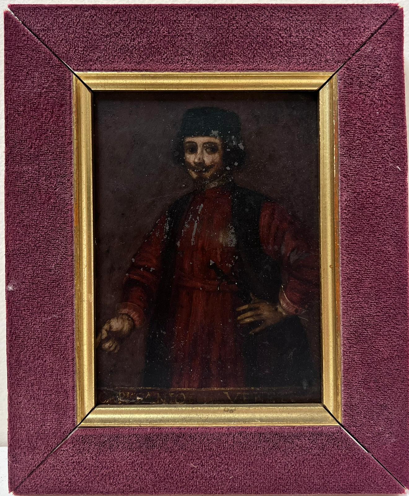 18th Century Venetian School Portrait Painting – Italienisches Ölgemälde des 18. Jahrhunderts, Porträt eines Kaufmanns