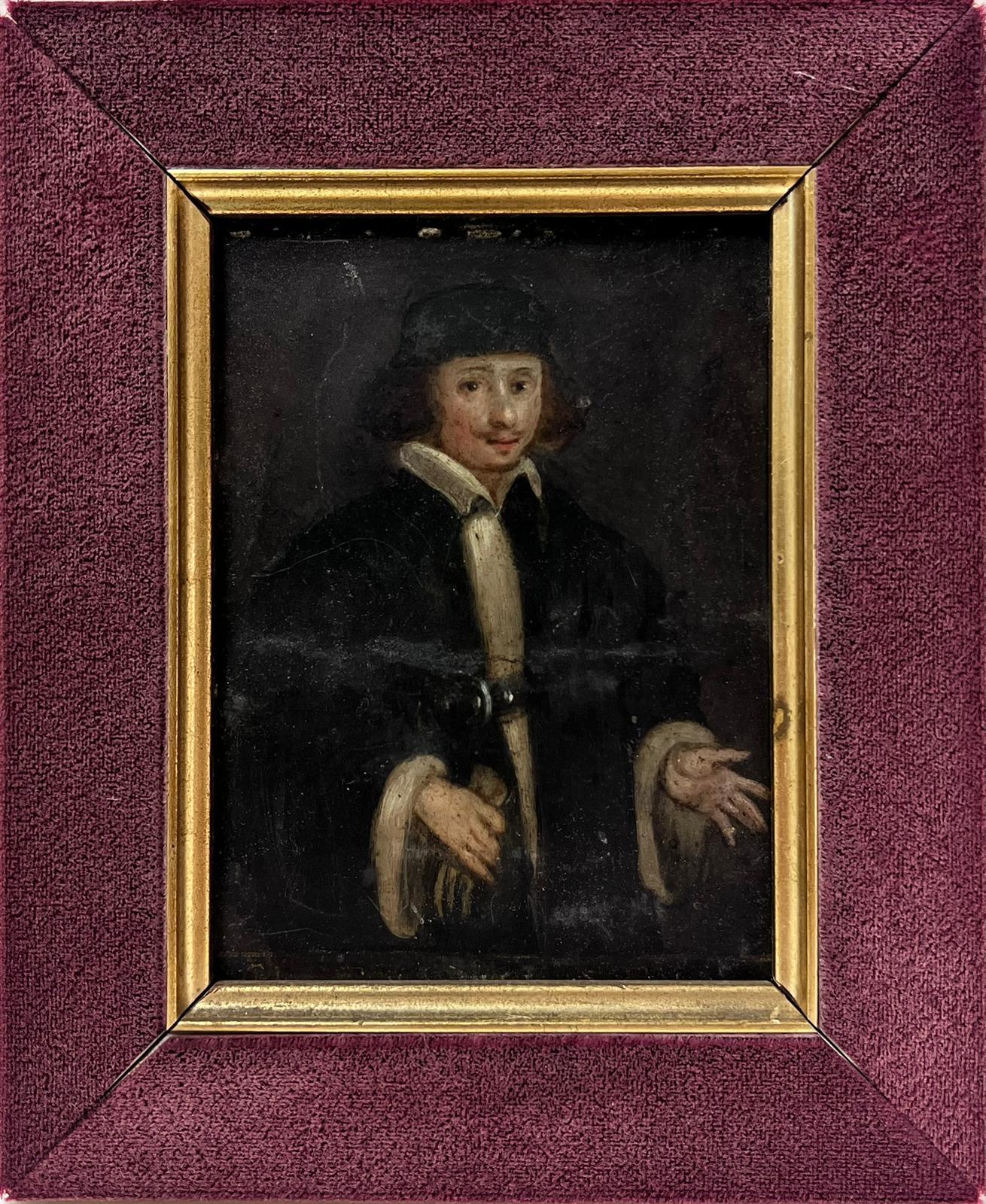 Italian Old Master Portrait Painting 18th Century Portrait of a Gentleman
