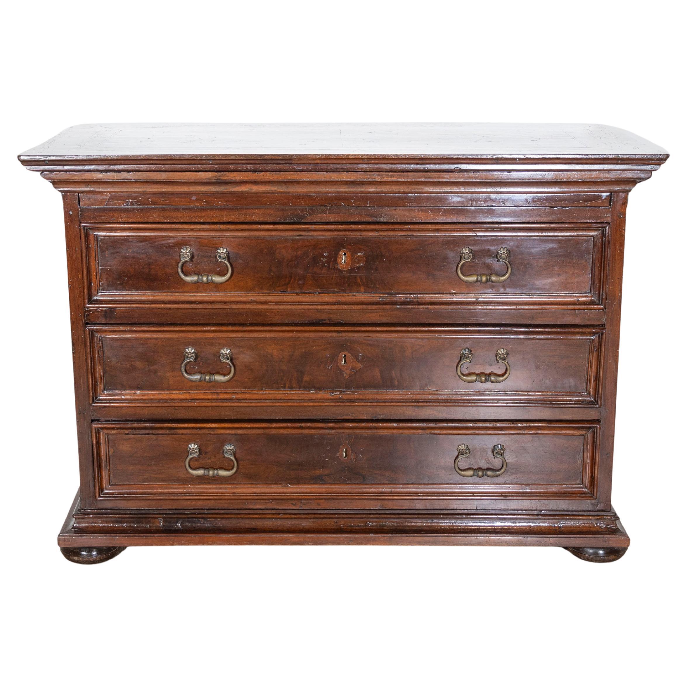18th-century Veneto Chest Of Drawers With Inlays