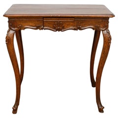 18th Century, Venice, Walnut Wood Table