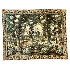 18th Century French Aubusson Tapestry "Verdure"
