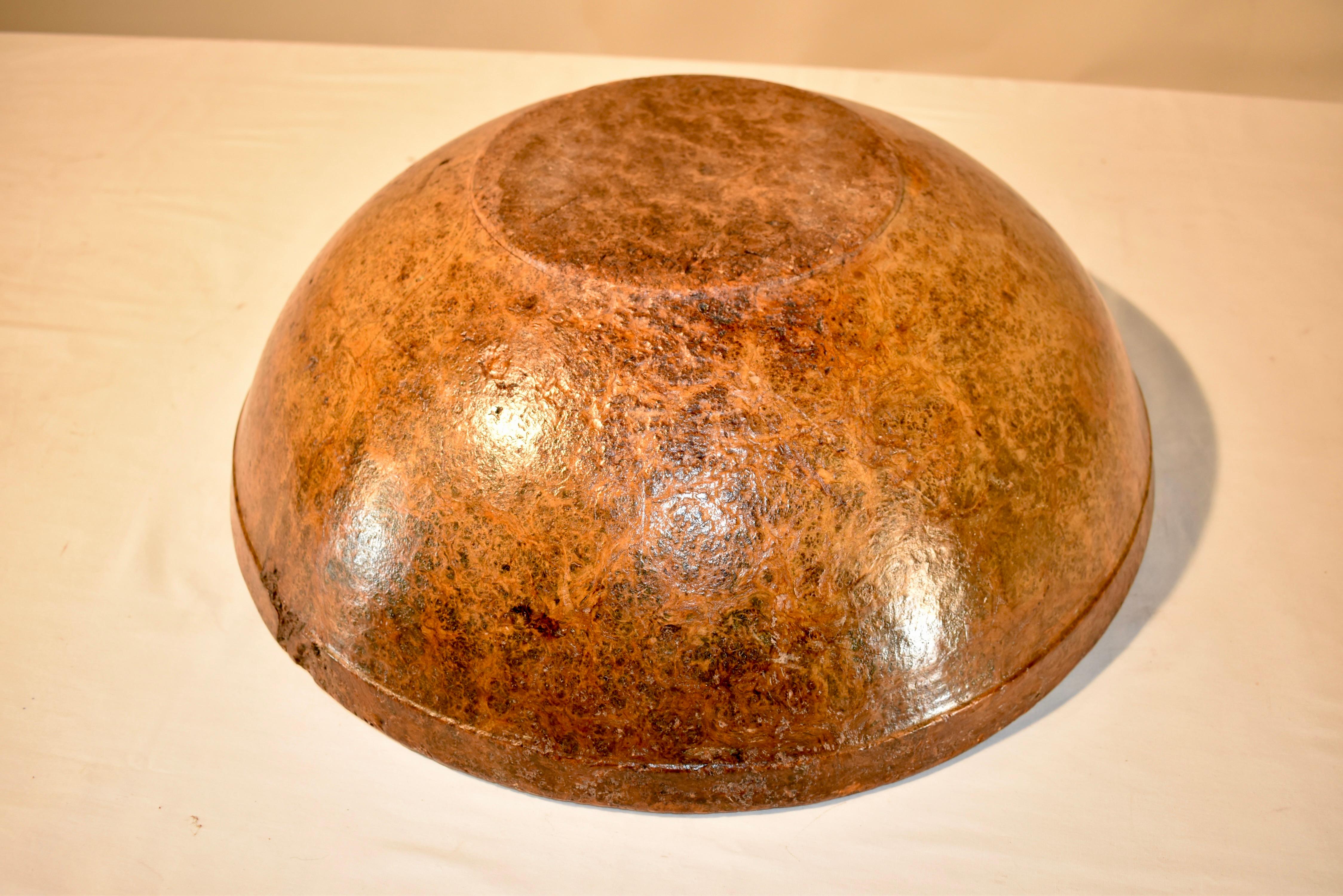 18th Century Very Large Burl Bowl For Sale 5