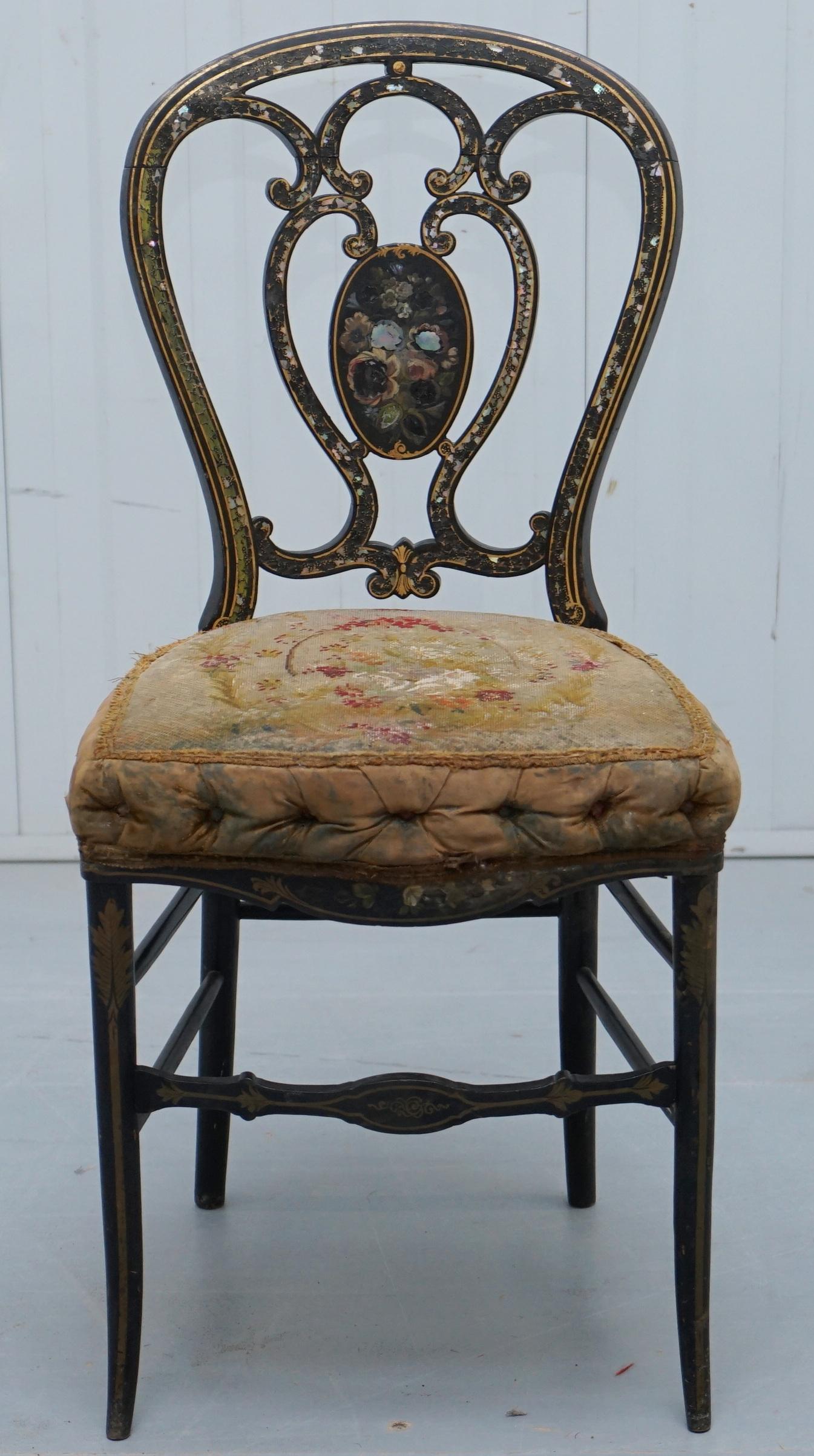 Wimbledon-Furniture

Wimbledon-Furniture is delighted to offer for sale this lovely mid 18th century George III chinoiserie black ebonised occasional chair

I absolutely love this chair, it is a very rare find, the paint work is nicely faded and