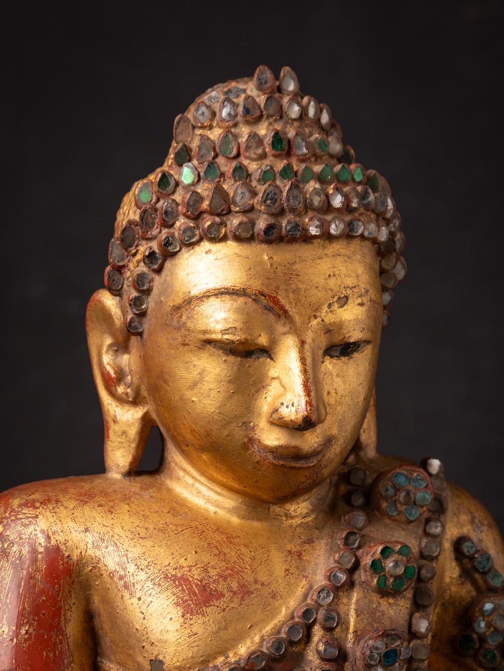 XVIIIe siècle Bouddha birman en bronze ancien très spécial de Birmanie en vente 7