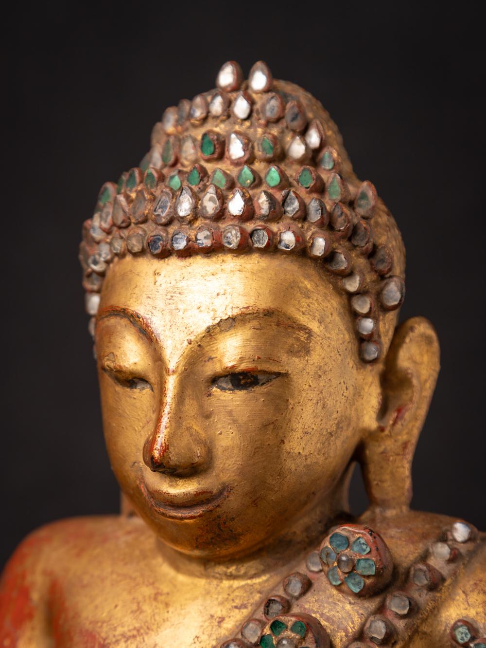 XVIIIe siècle Bouddha birman en bronze ancien très spécial de Birmanie en vente 11