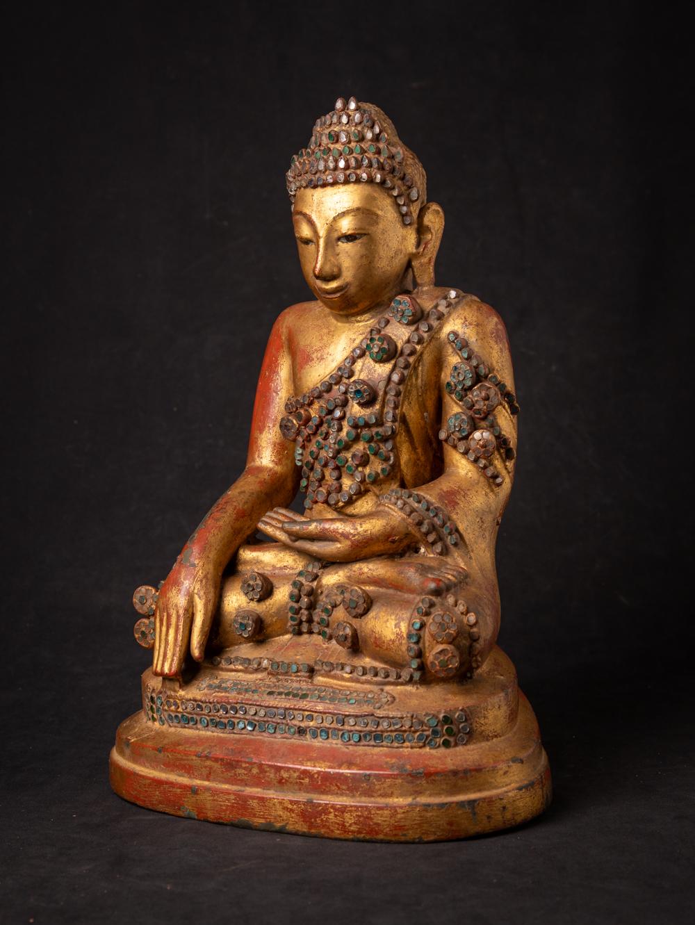 XVIIIe siècle et antérieur XVIIIe siècle Bouddha birman en bronze ancien très spécial de Birmanie en vente