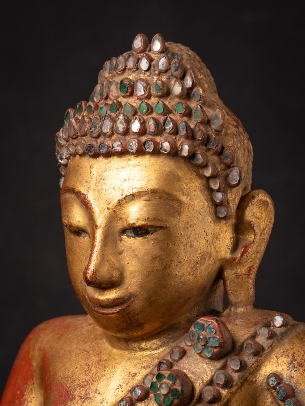 XVIIIe siècle Bouddha birman en bronze ancien très spécial de Birmanie en vente 1