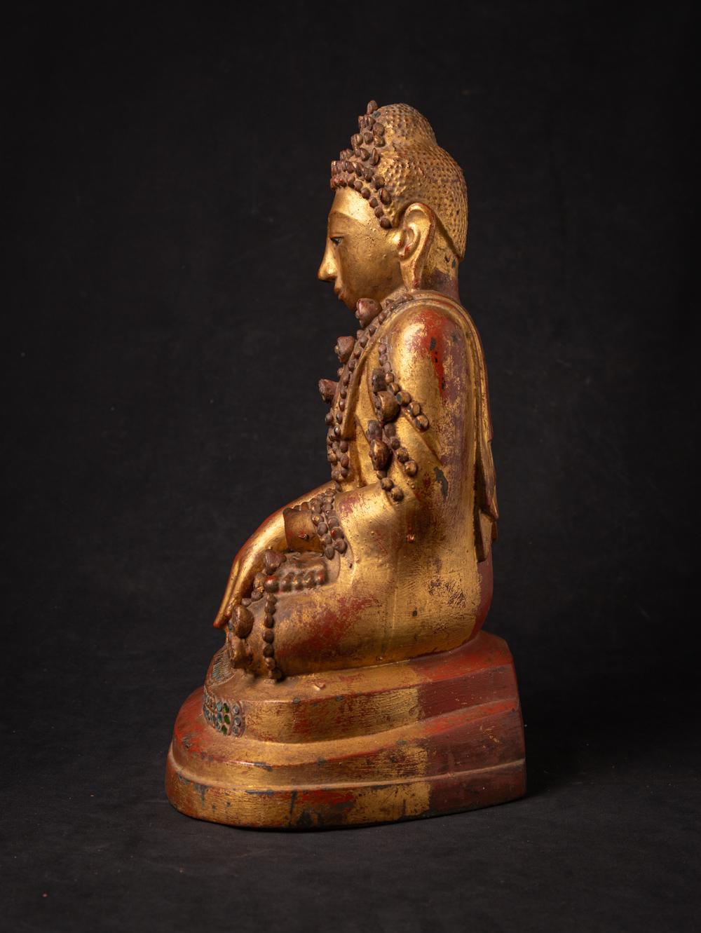 XVIIIe siècle Bouddha birman en bronze ancien très spécial de Birmanie en vente 2