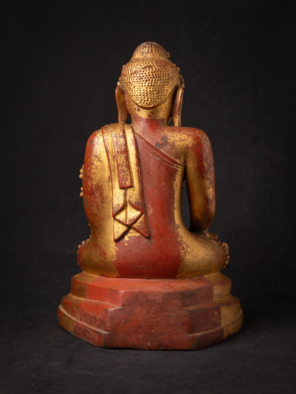 XVIIIe siècle Bouddha birman en bronze ancien très spécial de Birmanie en vente 3